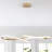 Catharinus 1-Light Modern Linear Geometric Integrated LED Chandelier Unique/Statement Chandelier