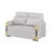 Sconiers 55.5'' Velvet Convertible Sofa-1460599971
