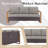 Drazen Outdoor Wicker Sofa Set - 3-Seat Sofa & 2 Ottomans For Patios & Gardens-1089863235-1089863234