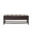 Repose-pieds rectangulaire avec rangement Fremont