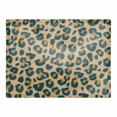 Napperon en coton 14 po Leopard