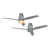 Shiny Chrome with Lacquered Silver-Grey Blades is out of stock