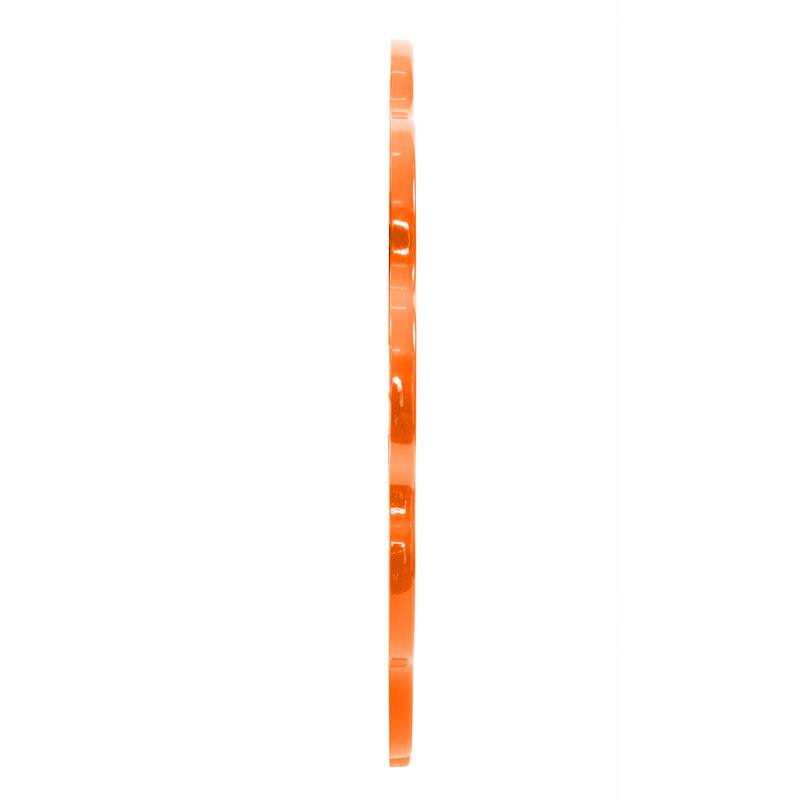 Anderson Round Mirror, Orange