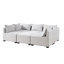 Chaise contemporaine, structure en bois massif foncé, coussins de talon amovibles, supports pour accoudoirs modernes, accoudoir