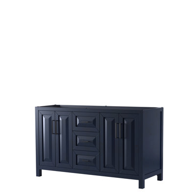 Daria 59'' Double Bathroom Vanity Base Only