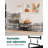 32'' Wide 3-Tier Metal Mesh Shoe Rack for Closet, Stackable and Adjustable, Good for High Heels-1156727743