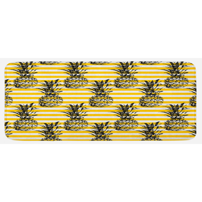 Tapis de cuisine grunge