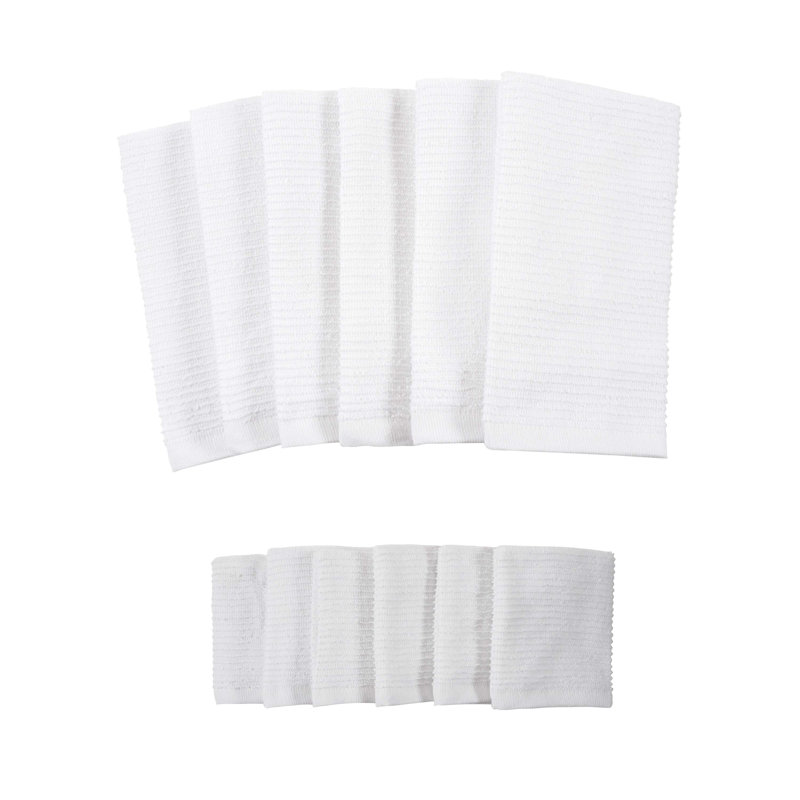 Combinaison 100% coton Wayfair Basics® Budd, Blanc