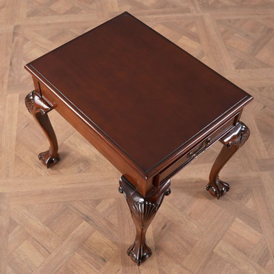 Conneaut Solid Wood End Table with Storage