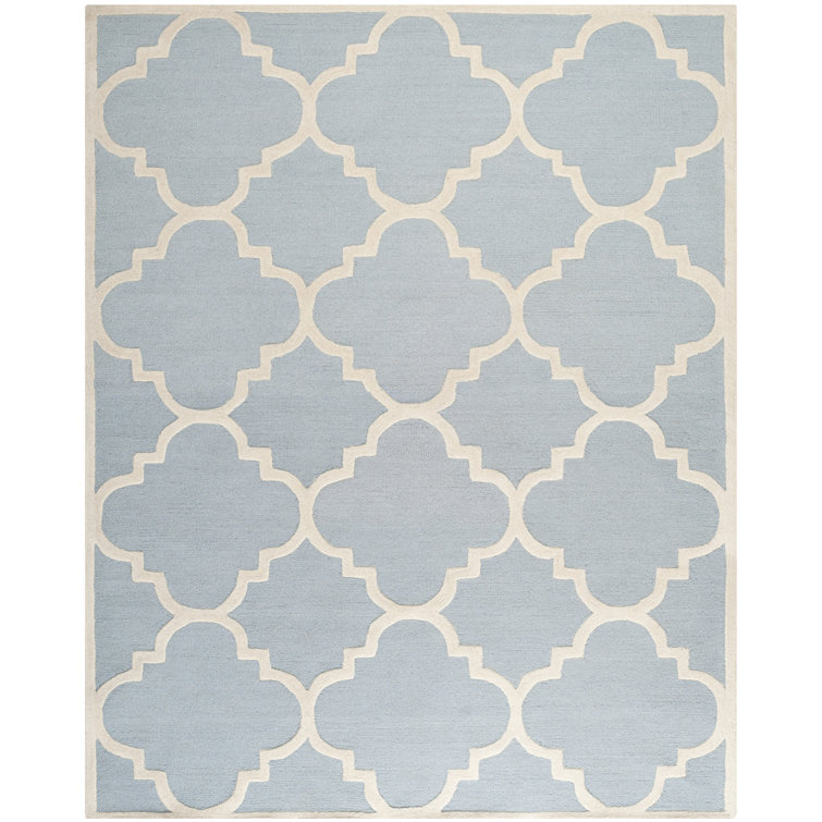 Cannen Hand Tufted Wool Geometric Rug