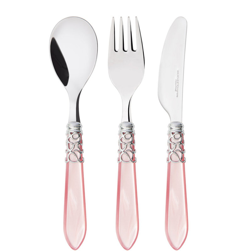Ensemble de couverts Bugatti Children, Rose bonbon