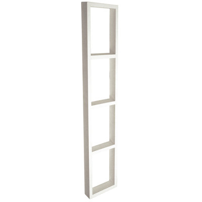 Solid Wood 86.5cm H Media Shelves
