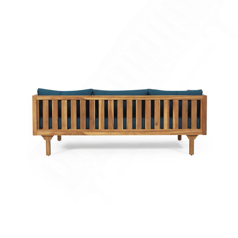 3 Seater Daybed, Blue