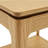 Rise End Table, Light Oak