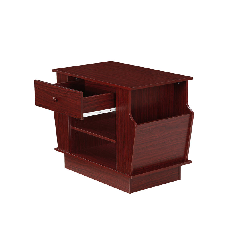Adal End Table, Mahogany