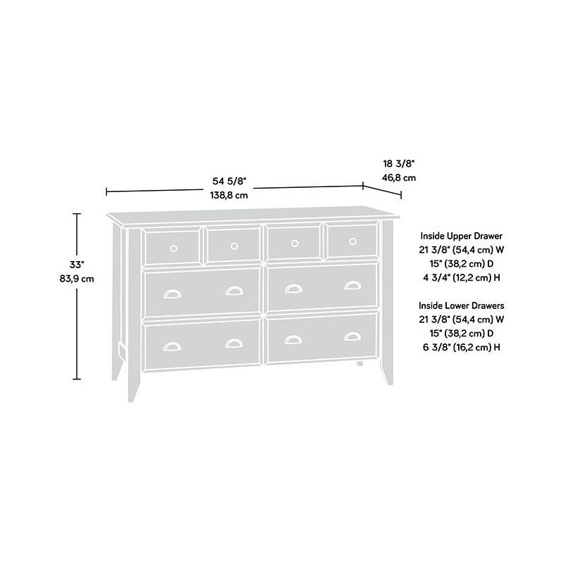 Commode Damian Jw, Brun / Noir