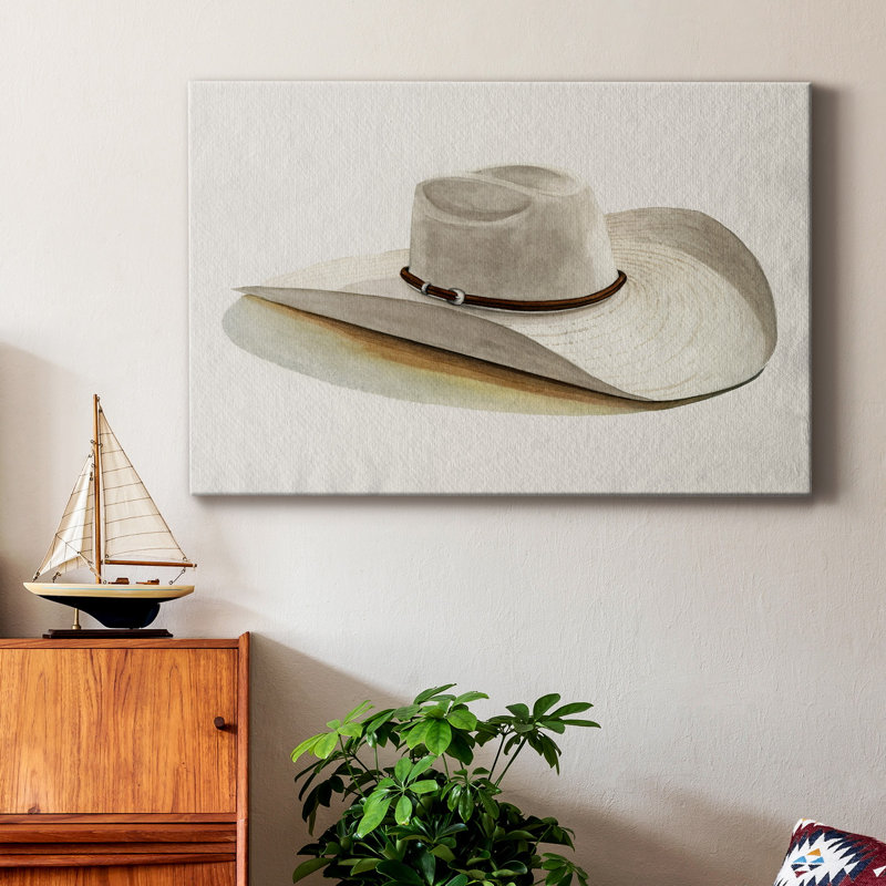 Cowboy Hat II - impression sur toile tendue, H 60 po x l 40 po x P 1 po