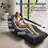 Armless Bean Bag Chair With Ottoman For Adults, Memory Foam Fireside Lounge Chair For Living Room, Bedroom-4726223