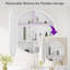 Pharmacie murale ronde avec tablettes Gervon-97885415-97885416