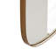 Norissa Flat Metal Mirror
