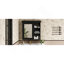 Armoire à pharmacie de salle de bain avec miroir 30 po x 28 po, armoire à miroir murale avec rangement, armoire de rangement noire au-dessus de la toilette pour salle de bain