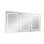 Armoire à pharmacie avec miroir 60 tablettes Kaviyon