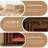 59.06"Brown Solid Wood Simulated Flame Electric Fireplace-1914363996