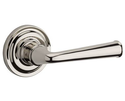 Federal Privacy Door Lever with Traditional Round Rose