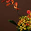 Décoration de fleurs simulées