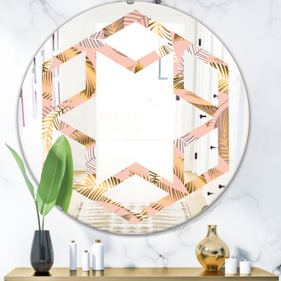 Miroir mural Hexagon Star