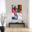«Dynamic City Cyclist Abstract Contemporary Architecture City», art mural-129476620
