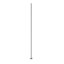 41 po x 5/8 po Balustre rond en métal, gris