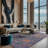 Machine Washable Purple Area Rug-1044342163