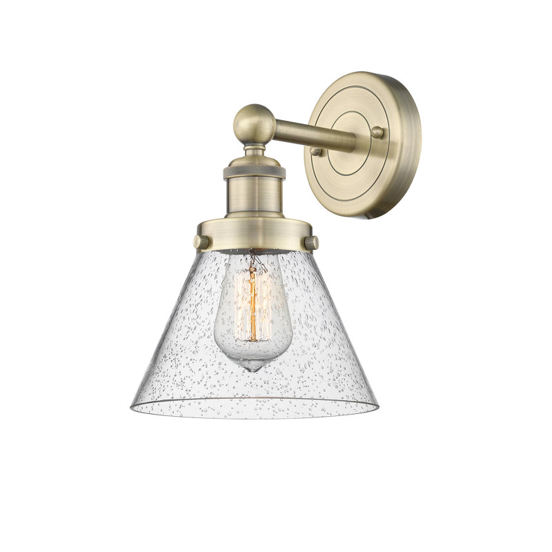 Chesterhill Armed Sconce, Seedy, Antique Brass