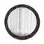 Huldar Glass Flat Wall Mirror