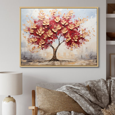 " Golden Elegance Maple Tree " Print