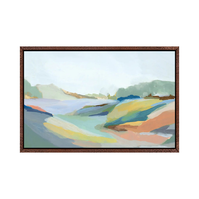 Return to Nature I 1 Piece Painting on Canvas, 66.04 cm H x 45.72 cm W, Classic Brown Wood Framed