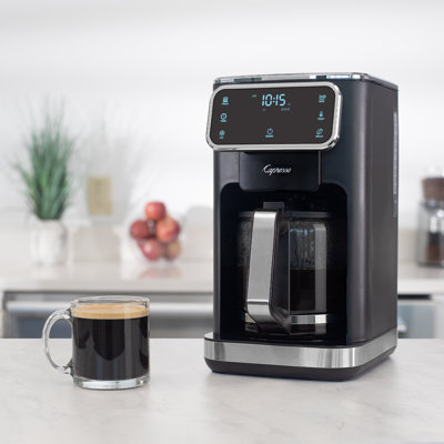 12-Cup Touchscreen Coffee Maker (Glass)