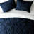 Pinch Pleat Textured Duvet Cover Set-463085932-463085931