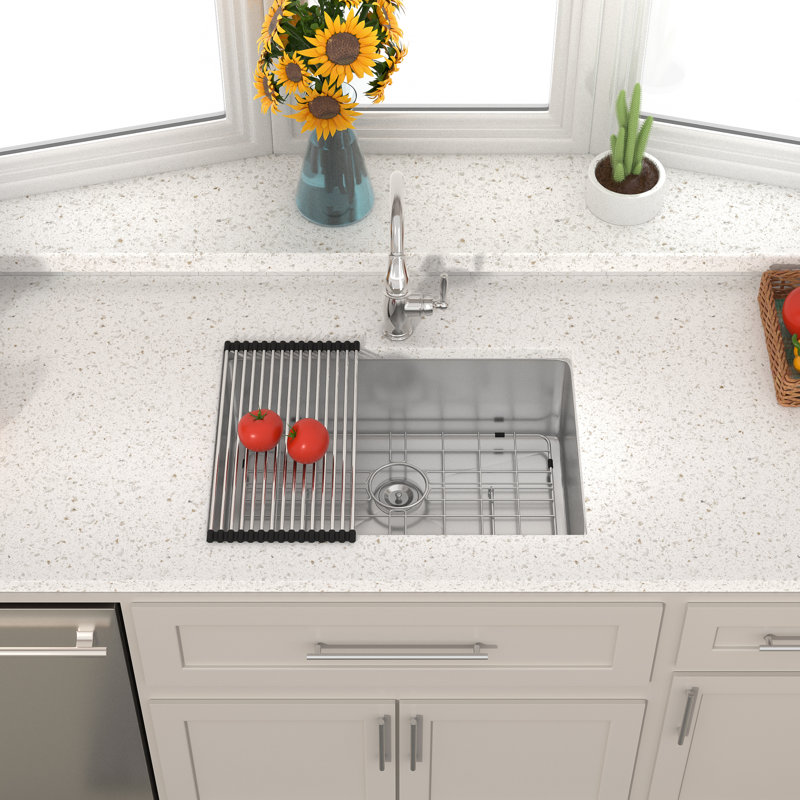 28'' L Single Bowl Ceramic Kitchen Sink