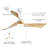 52 Inch Minimalist Ceiling Fan Light With 6 Speed Remote Energy-Saving DC Motor-1308831778-1308831807