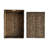 Holden 30'' Classic Costal Hand-Woven Hyacinth Wicker Under Bed Storage Basket with Lid-118530785