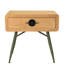 Ancle 60cm W Steel Bedside Table