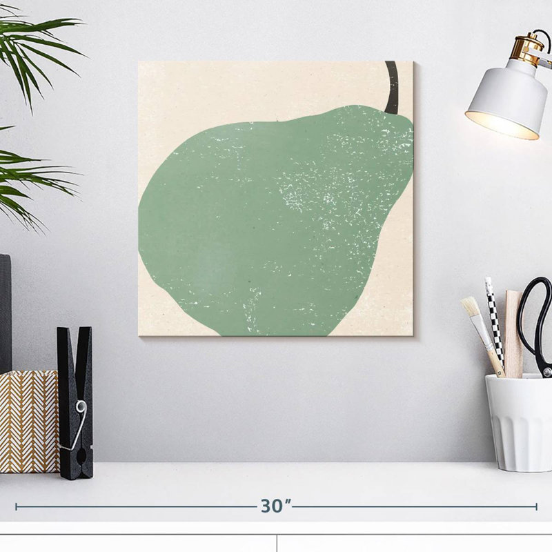 Abner Graphic Fruit IV, 16" H x 16" W