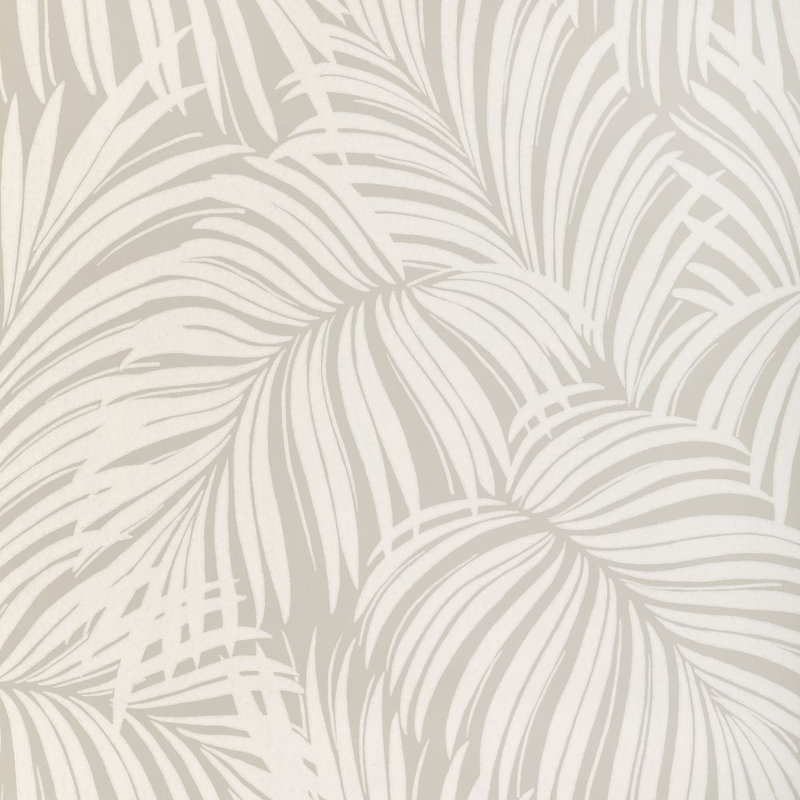 Palm Leaf Wp - Mist, Linen