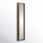 Miroir encadré en bois recyclé