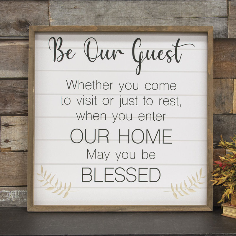 Wall Decor on Wood