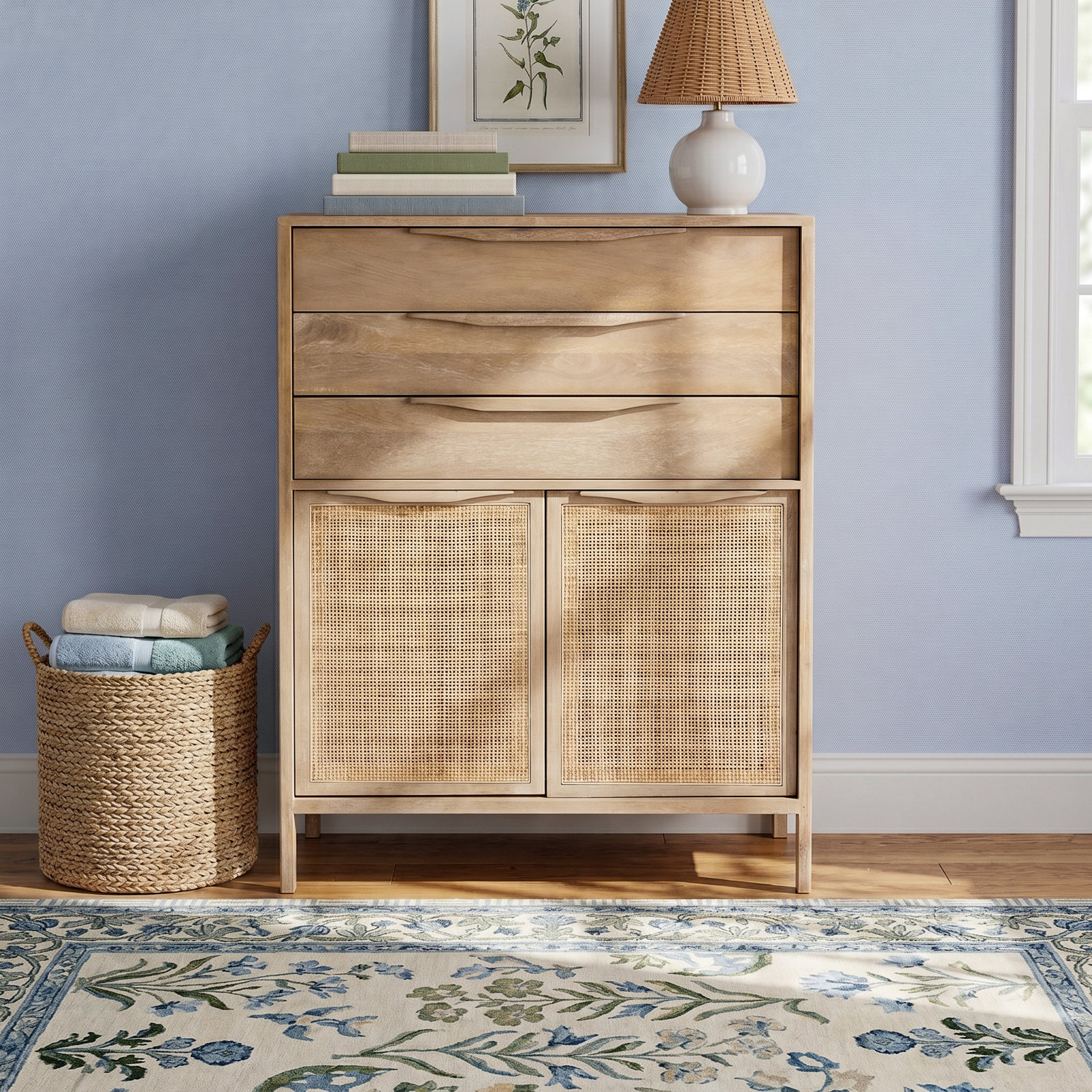 Nellie 3 - Drawer Dresser, Natural Mango