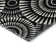 Premium Machine Washable Prisco Black Rug