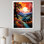 «Xai Colorful Pickup Truck Road Legends I», reproduction sur toile